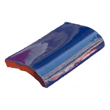 Fliesen Abschlussprofil Rund Azul Cobalto