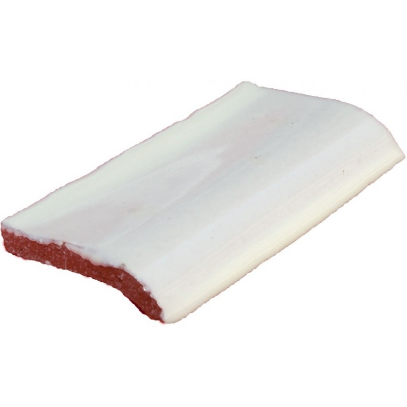 Fliesen Abschlussprofil Rund Blanco Mexicano