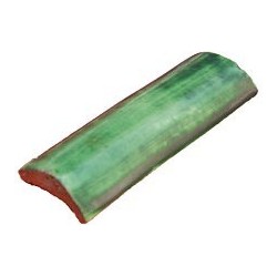 Fliesenleiste Rund Verde Deslavado