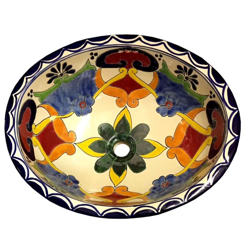 Chichen 29 OVAL GRANDE Einbauwaschbecken - 53 x 43 cm