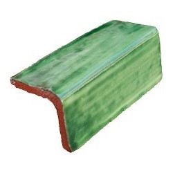 Fliesenleiste Eckig Verde Deslavado