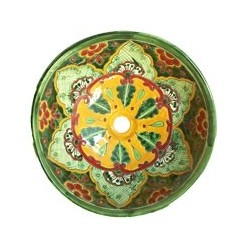 Tecate 85 AGUA MEDIO Aufsatzwaschbecken - Ø 39 cm