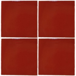 Rojo Cardenal - 10x10cm Fliese
