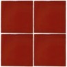 Rojo Cardenal - 10x10cm Fliese