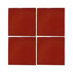 Rojo Cardenal - 10x10cm Fliese