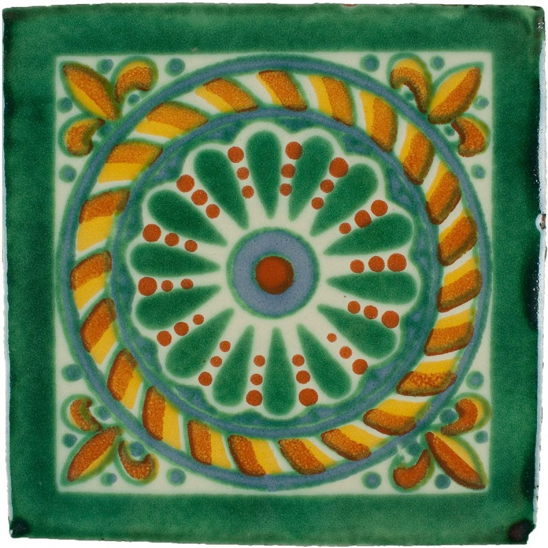 Cuerda Verde - 15x15 cm Fliese
