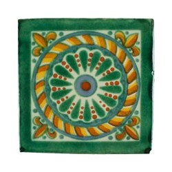 Cuerda Verde - 15x15 cm Fliese