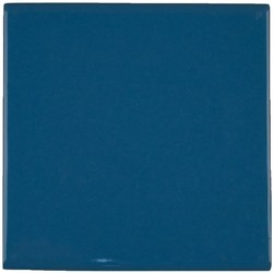 Himmelblau 11x11 cm Fliese