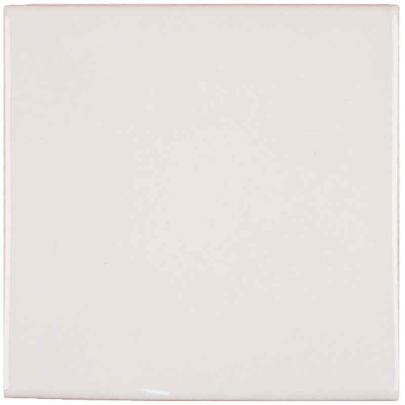 Weiss 11x11 cm Fliese