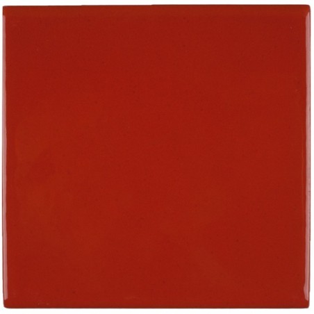 Karmesinrot 11x11 cm Fliese