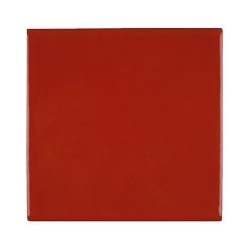 Karmesinrot 11x11 cm Fliese