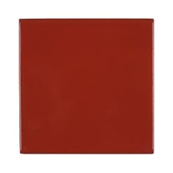 Dunkelrot 11x11 cm Fliese