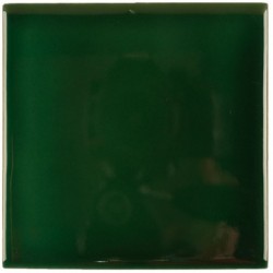 Dunkelgrün Gewascht 11x11 cm Fliese