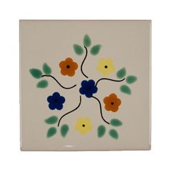 Bouquet 11x11 cm Fliese