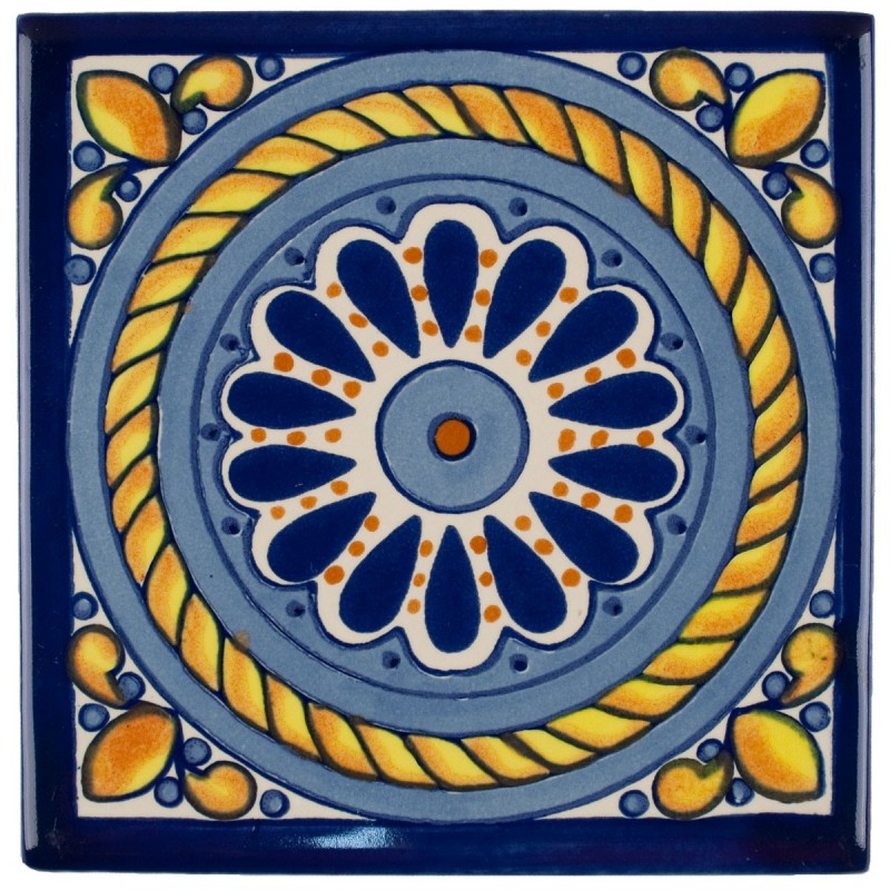 Cuerda Azul 11x11 cm Fliese