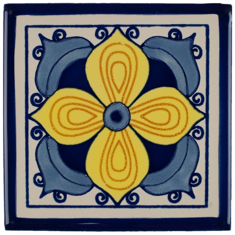 Flor Arabe 11x11 cm Fliese