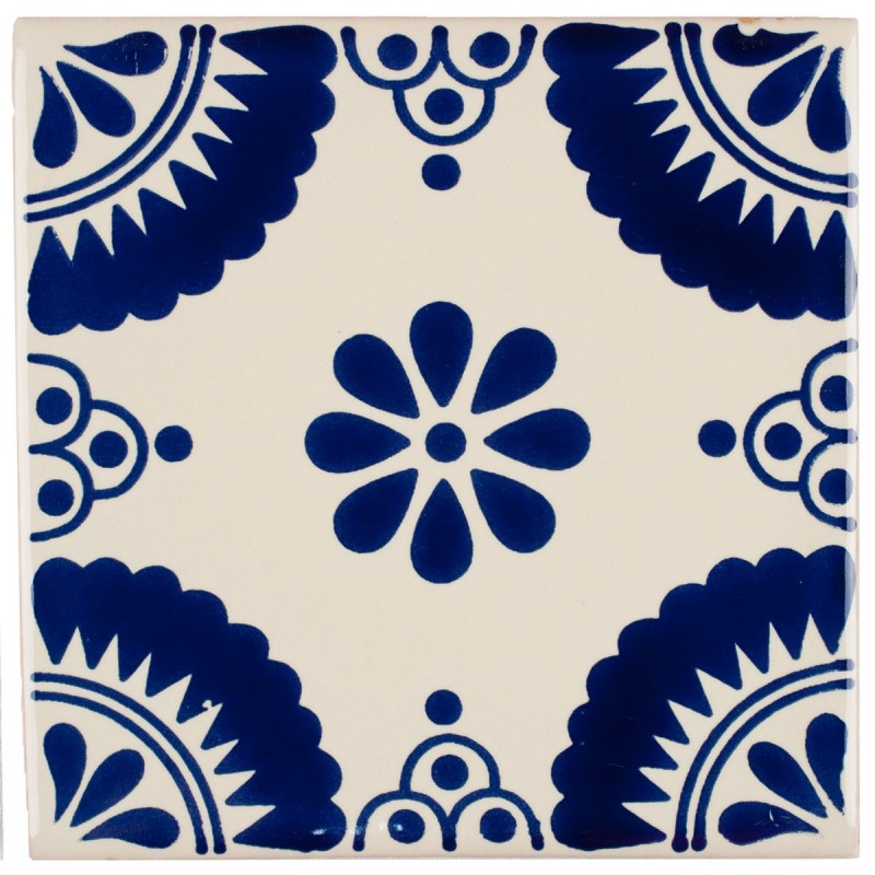 Madrid Azul 11x11 cm Fliese