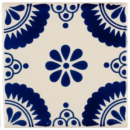 Madrid Azul 11x11 cm Fliese