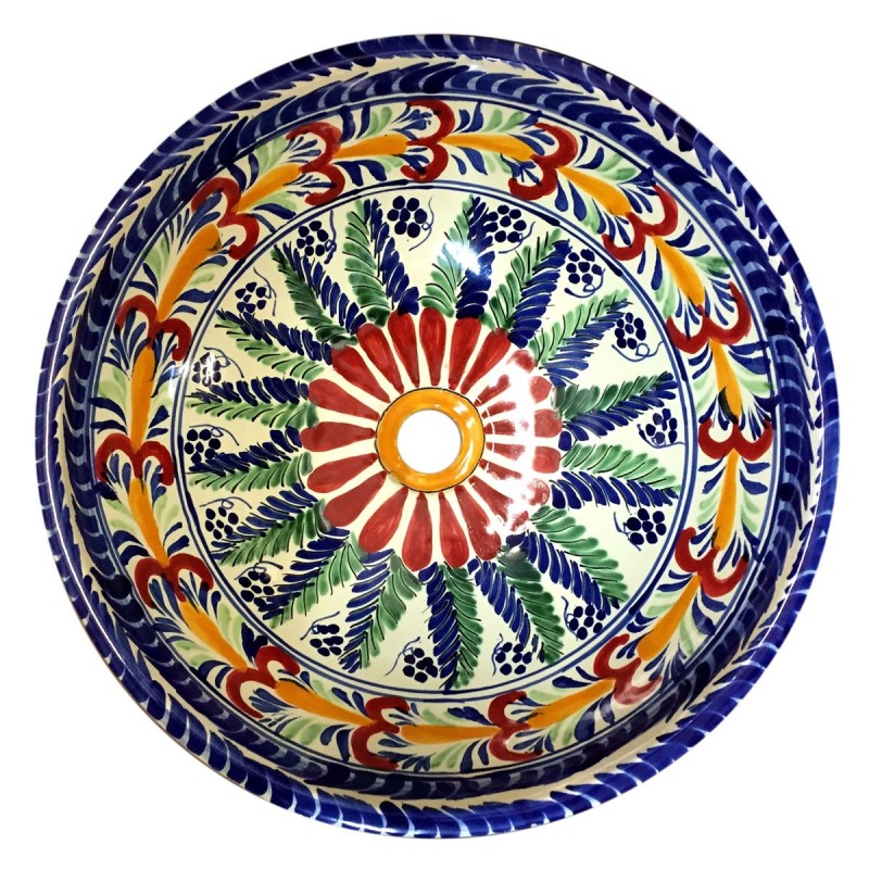 Chichen 29 AGUA GRANDE Aufsatzwaschbecken - Ø 44 cm