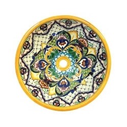 Oaxaca 103 AGUA GRANDE Aufsatzwaschbecken - Ø 44 cm