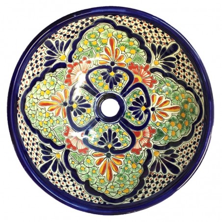 Arco Azul 62 AGUA MEDIO Aufsatzwaschbecken - Ø 39 cm