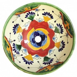 Calexico 84 AGUA MEDIO Aufsatzwaschbecken - Ø 39 cm