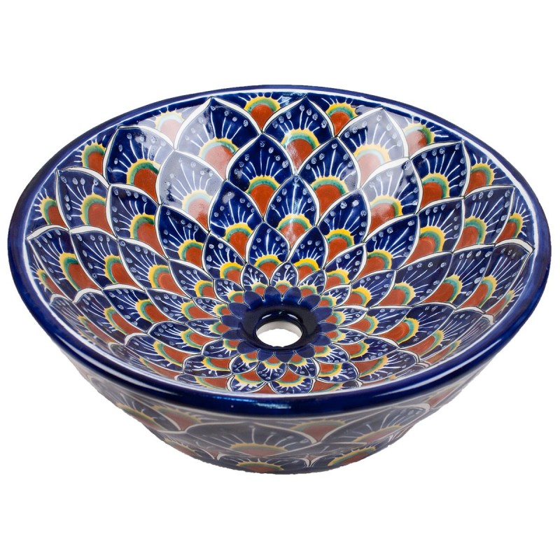 Pavo Azul 62 FALDA Aufsatzwaschbecken - Ø 42