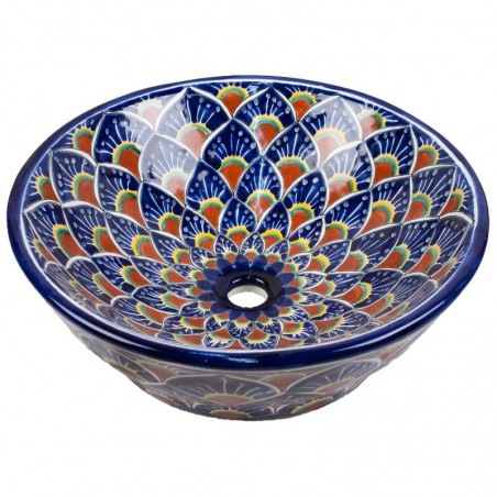 Pavo Azul 62 FALDA Aufsatzwaschbecken - Ø 42