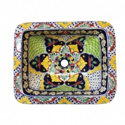 Flores 95 CUADRADO Einbauwaschbecken - 45 x 36