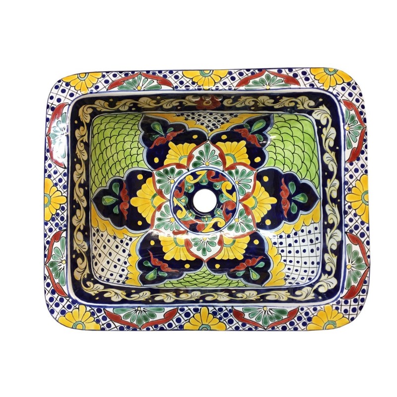 Flores 95 CUADRADO Einbauwaschbecken - 45 x 36