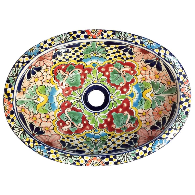 Flores 95 OVAL CHICO Einbauwaschbecken - 41