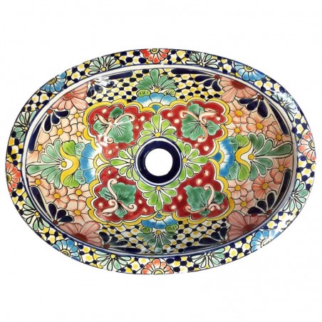 Flores 95 OVAL CHICO Einbauwaschbecken - 41