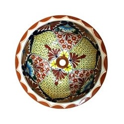 Zipolite 20 REDONDO Einbauwaschbecken - Ø 43 cm