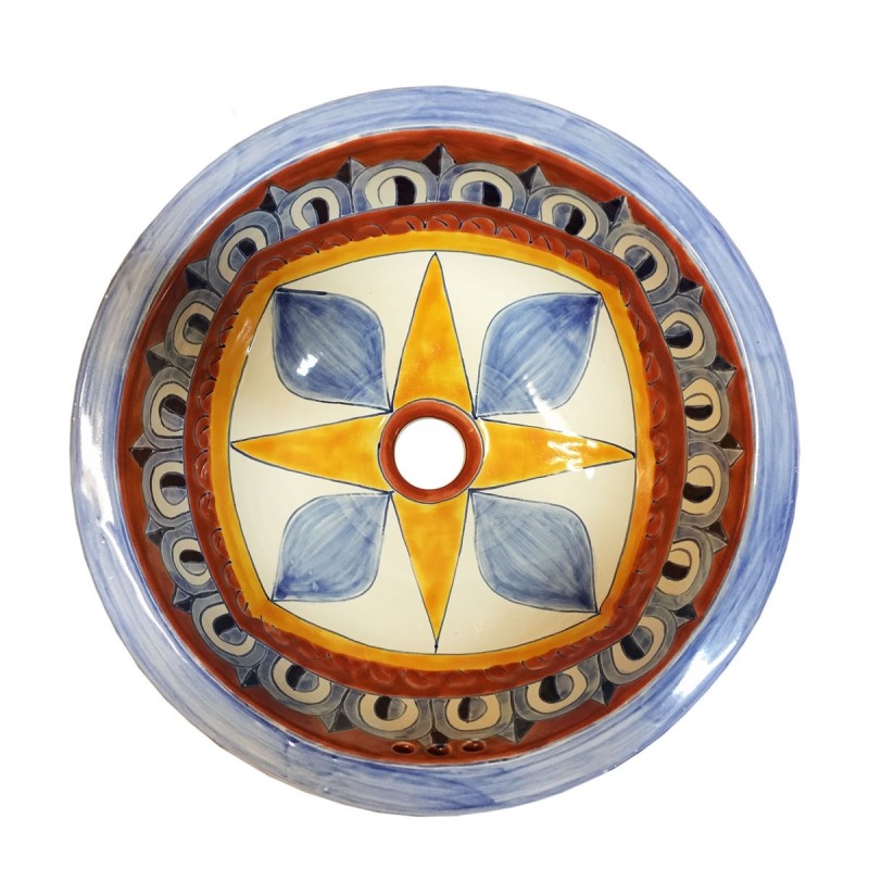 Teoltitlan 51 REDONDO Einbauwaschbecken - Ø 35