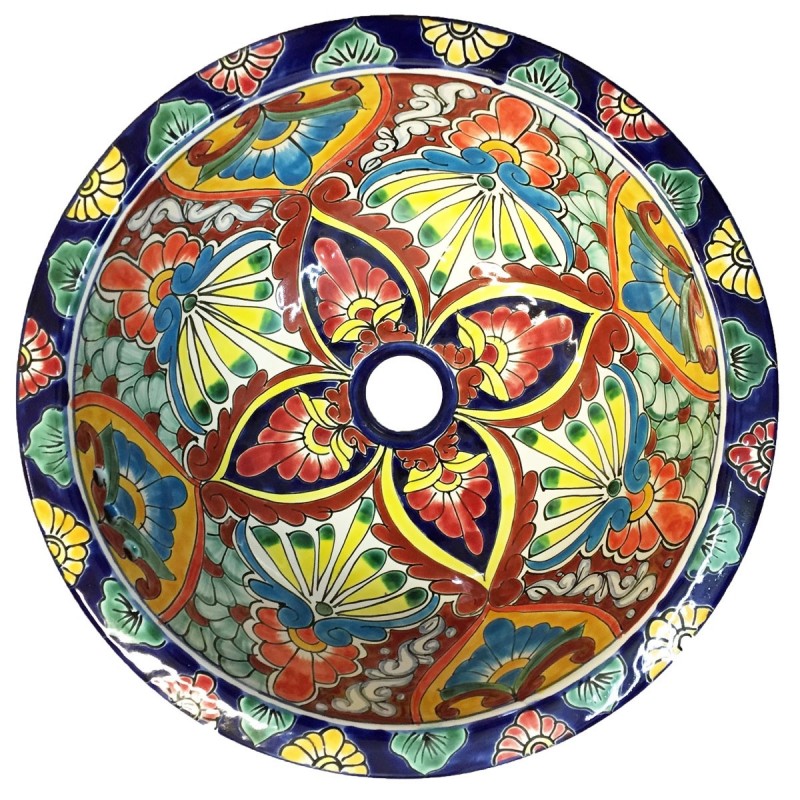 Mazunte 96 REDONDO Einbauwaschbecken - Ø 35