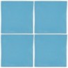 Azul Claro - 10x10cm Fliese