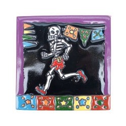 Jogger Skelett 15x15 cm Relief Fliese