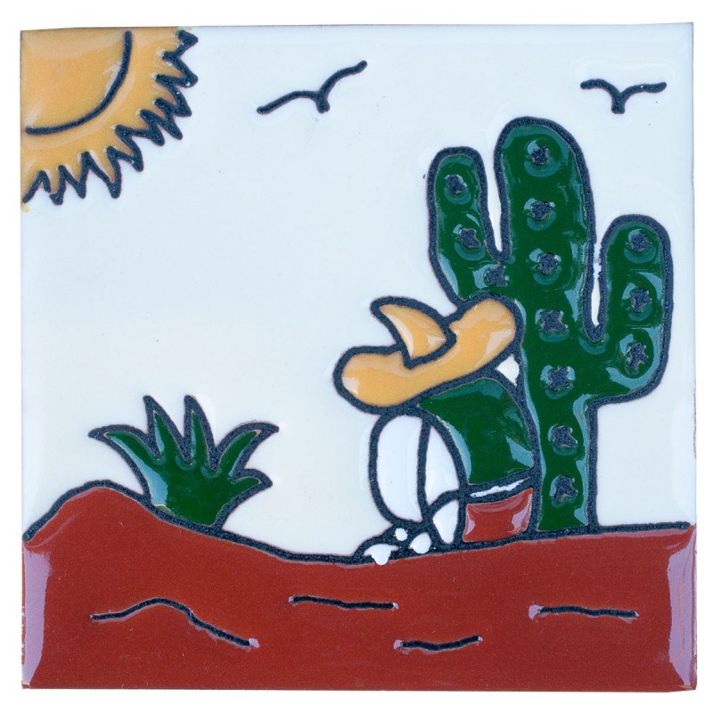 Siesta Ranchero 1 11x11 cm Relief Fliese