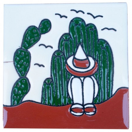 Siesta Ranchero 2 11x11 cm Relief Fliese