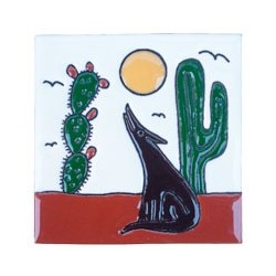 Kojote 11x11 cm Relief Fliese