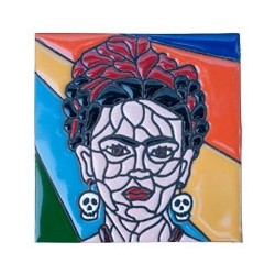 Frida Abstrakt 11x11 cm Relief Fliese
