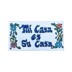 Mi Casa es Su Casa 10x20 cm Relief Fliese