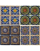 Gemustert Kolonialstil 10x10 cm Fliesen