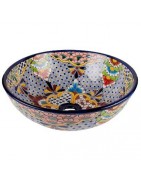 Bunte Aufsatzwaschbecken : mexikanische Handbemalte Fliesen und Waschbecken in Österreich